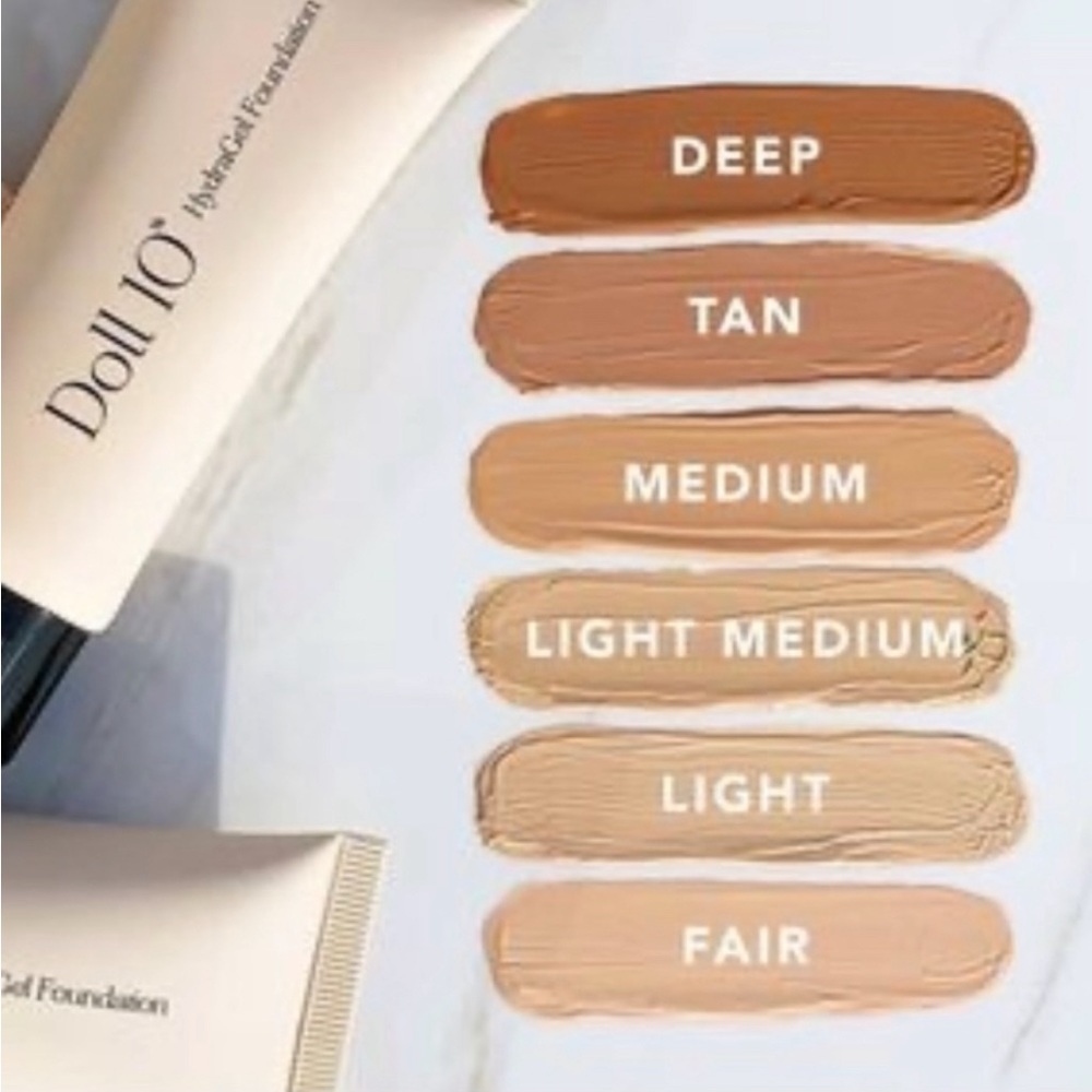 2/$20 Doll 10 (DEEP) Vault Hydragel Foundation color hydrating light smoothing